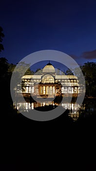 The cristal palace of Madrid