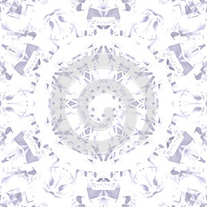 Cristal symmetry abstract design pattern. art crystal