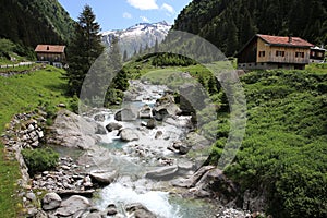 Cristallina Valley in Tessin, Switzerland