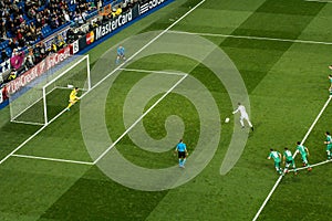 Cristiano ronaldo penalty - real madrid vs ludogorets 4-0