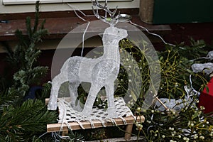 Cristmas. Beautiful Christmas Outdoor Decorations