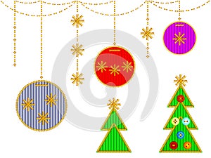 Cristmas embroideries