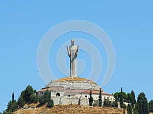 Cristo del Otero in Palencia, Spain photo