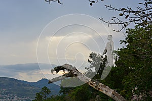 Cristo del Picacho statue in Tegucigalpa, Honduras photo