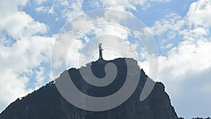 Cristo Redentor and Clouds, Rio de Janeiro, Brazil