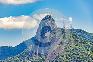 Cristo Redentor on the Corcovado mountain Rio de Janeiro Brazil