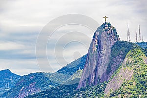 Cristo Redentor on the Corcovado mountain Rio de Janeiro Brazil