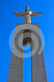 Cristo Rei, the statue of Jesus, in Almada, Lisbon photo