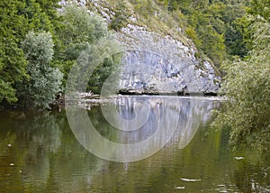 Crisul Repede river, near Unguru Mare Cave. Apuseni Mountains, Romania.