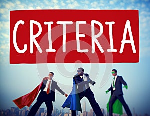 Criteria Controlling Follow Guidelines Conduct Concept