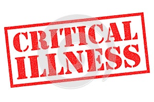 CRITICAL ILLNESS Rubber Stamp