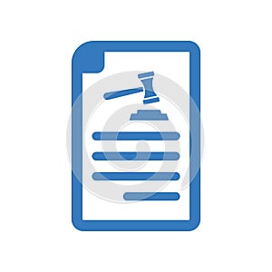 Critical, judge mint, judge, law, lawful, reviewer icon. Blue vector design