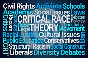 Critical Race Theory Word Cloud