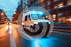 Critical Speed: Ambulance Racing Through City Streets in Emergency Response. Generative ai