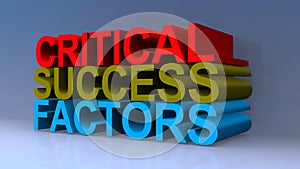 Critical success factors on blue