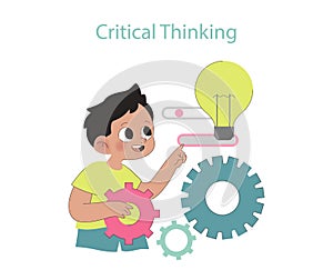 Critical Thinking concept.