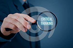 Critical thinking concept
