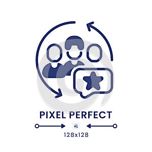 CRM apps black solid desktop icon