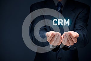 CRM concept