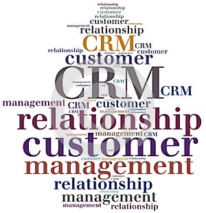 CRM. Customer relationship management.