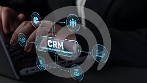 CRM Customer Relationship Management Platform with Data Analytic User Tool Muxer