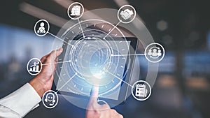 CRM Customer Relationship Management Platform with Data Analytic User Tool Spire