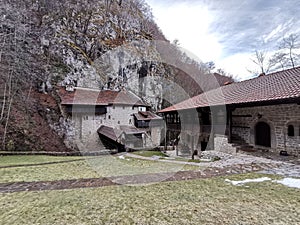 Crna Reka Monastery in Ribarice, Tutin, southwestern Serbia photo