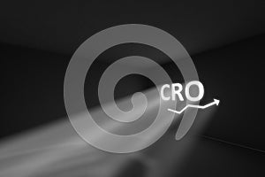 CRO rays volume light concept