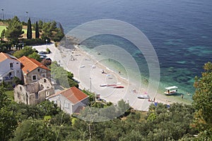 Croatia: Beach in Plat