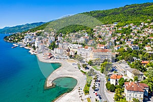 Croatia, beautiful Opatija riviera on Kvarner