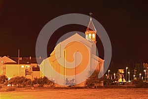 Croatia - city of Omis at night