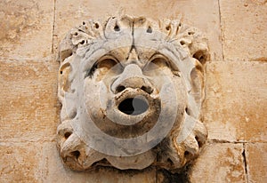 Croatia Dubrovnik fountain figure