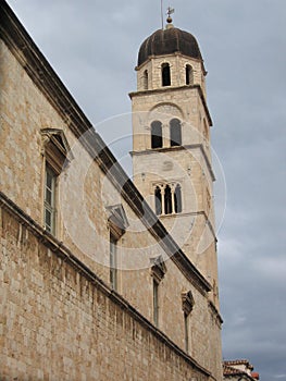 Croatia, Dubrovnik, Franciscan Monastery tower, UNESCO's old town