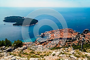 Croatia, Dubrovnik old town and Lopud island