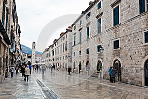 Croatia, dubrovnik stradun photo