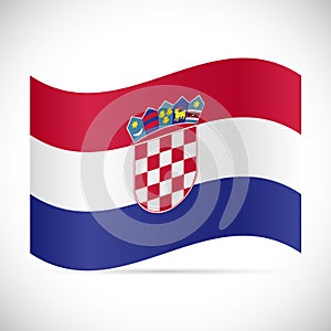 Croatia Flag Illustration