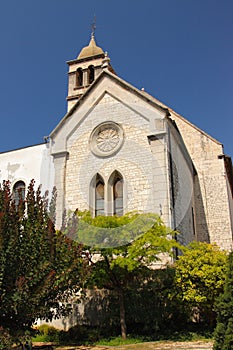 Croatia, Å ibenik - Church of St. Francis of the fourteenth century and the Franciscan monastery.