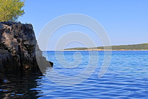 Croatia, Kamenjak Premantura, Belina Draga bay