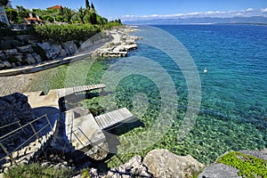 Croatia, Kvarner, Krk Island, Silo town