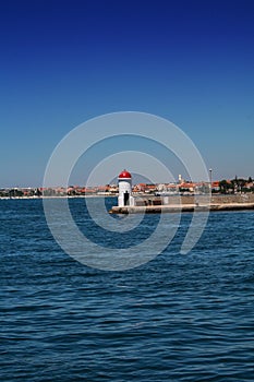 Croatia, a landscape with a view of water and port