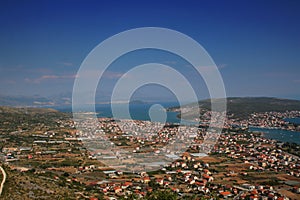 Croatia, a landscape with a view of water and port