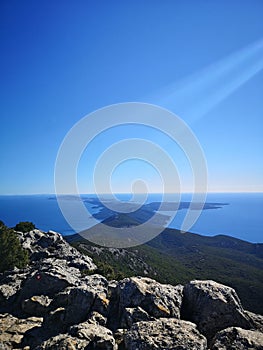 Croatia / Losinj Island /View from St. Nicholas