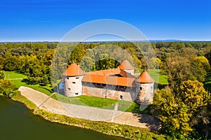 Croatia, old fortress in the town of Sisak on the banks of Kupa River