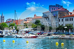 Croatia, Rab City harbor