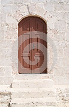 Croacia viejo puerta 