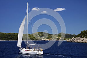 Croatia: Sailing at the Adriatic Sea