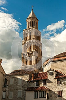 Croatia - Split in Dalmatia. Diocletian`s Palace photo