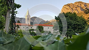 Croatian church in Zaostrog