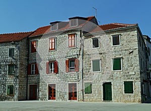 The Croatian city Stari Grad