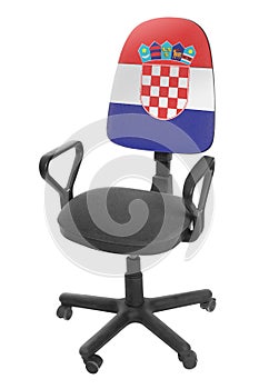 The Croatian flag